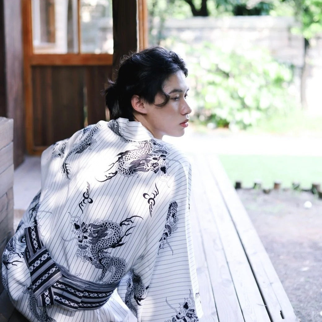 Men's Formal Wear Traditional Japanese Kimono